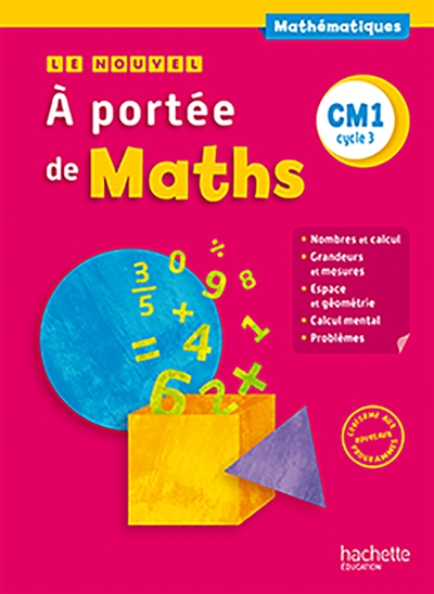 Le nouvel A portée de maths...