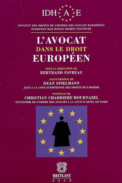 L'avocat dans le droit européen