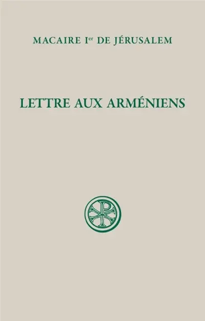 Lettre aux Arméniens