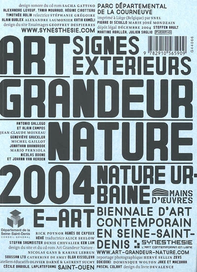 Art grandeur nature 2004