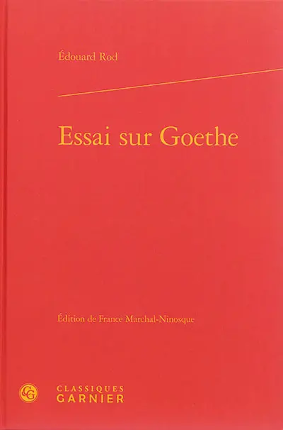 Essai sur Goethe