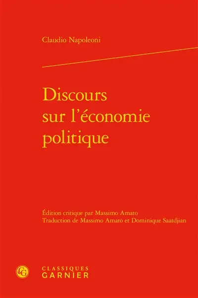 Discours sur l'économie politique