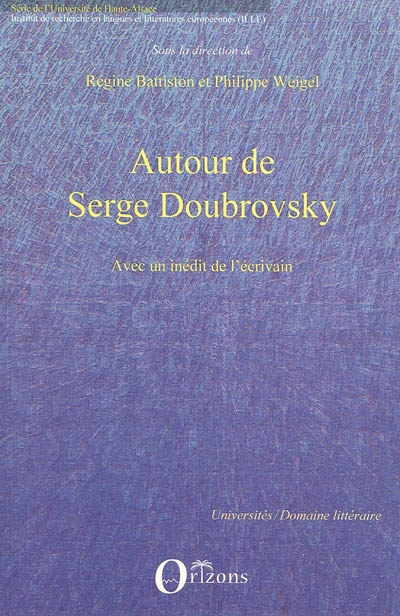 Autour de Serge Doubrovsky