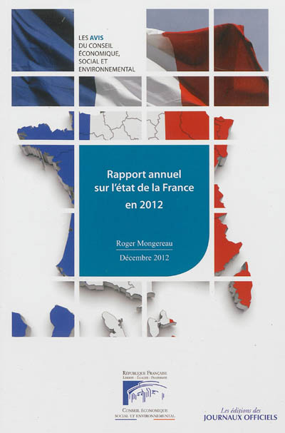 Rapport annuel sur l'état de la France en 2012