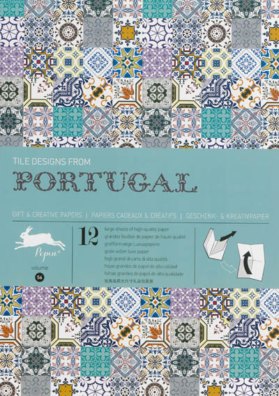 Gift & creative papers. Vol. 56. Tile designs from Portugal. Papiers cadeaux & créatifs. Vol. 56. Tile designs from Portugal. Geschenk- & Kreativpapier. Vol. 56. Tile designs from Portugal