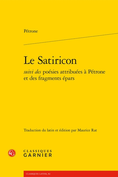Le Satiricon : suivi des...