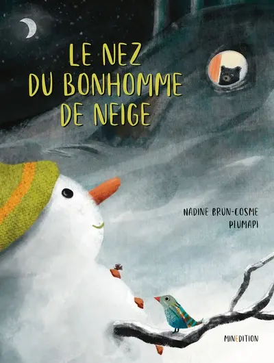 Le nez du bonhomme de neige