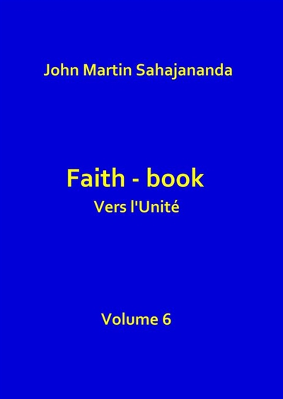 Faith-book Vers l'Unité...