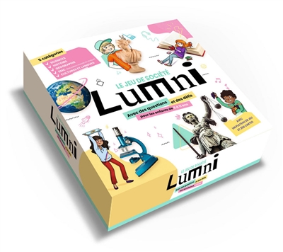 Lumni : le jeu de société : avec des questions et des défis pour les enfants de 6 à 11 ans