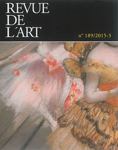 Revue de l'art, n° 189