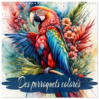 Des perroquets colorés...
