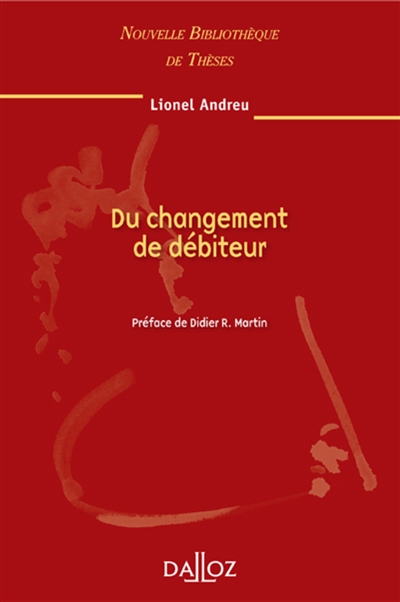 Du changement de débiteur
