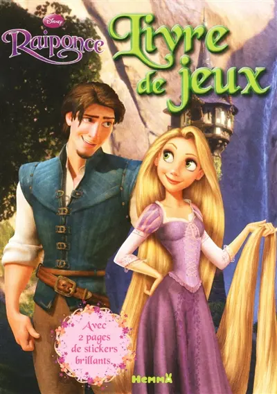 Disney Raiponce : livre de jeux