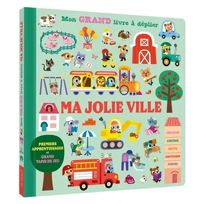 Ma jolie ville : premiers apprentissages et grand tapis de jeu