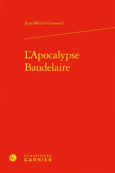 L'apocalypse Baudelaire