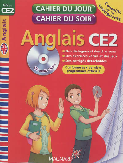 Anglais CE2, 8-9 ans