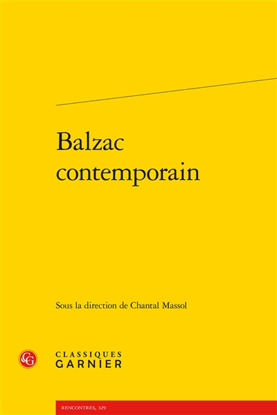 Balzac contemporain