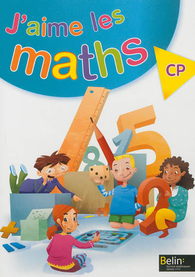 J'aime les maths, CP : cahier-livre