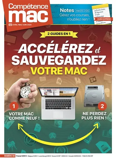 Compétence Mac, n° 68. Accélerez et sauvegardez votre Mac : 2 guides en 1