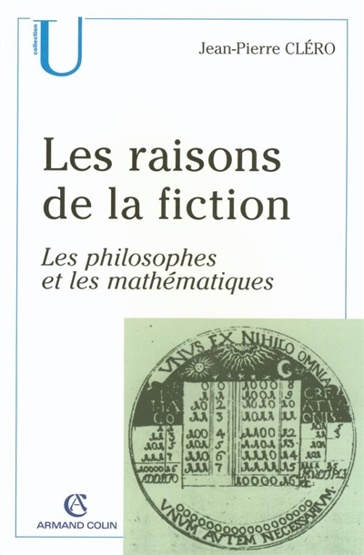 Les raisons de la fiction : les philosophes et les mathématiques