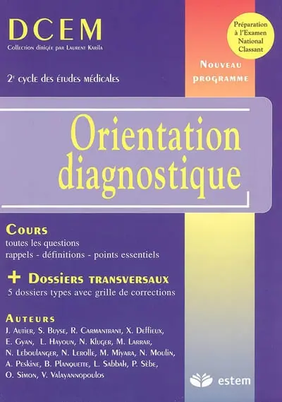 Orientation diagnostique