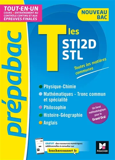 Terminales STI2D, STL : tout-en-un : nouveau bac