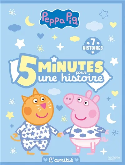 Peppa Pig : 5 minutes pour une histoire, 7 histoires : l'amitié