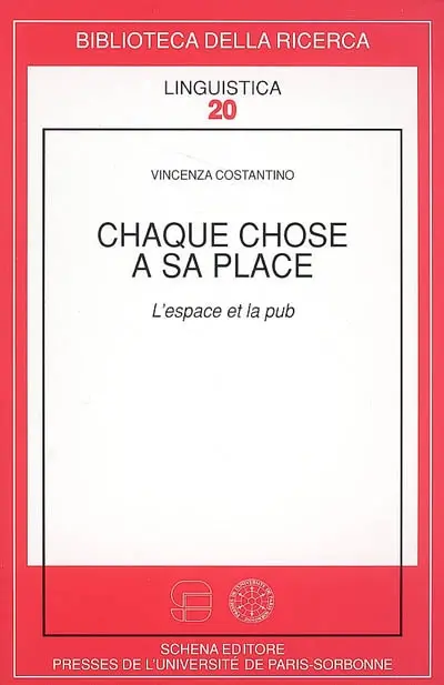 Chaque chose à sa place : l'espace et la pub