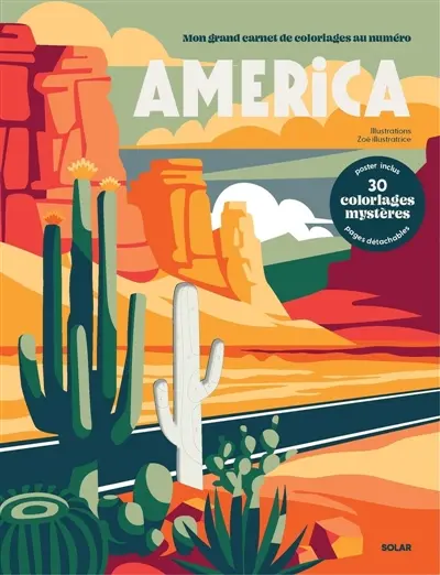 Coloriages au numéro : America