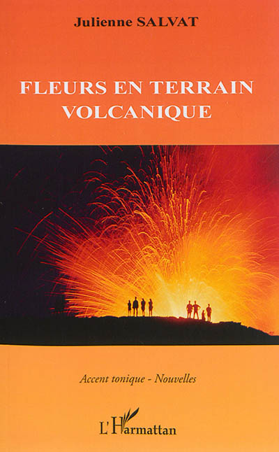 Fleurs en terrain volcanique