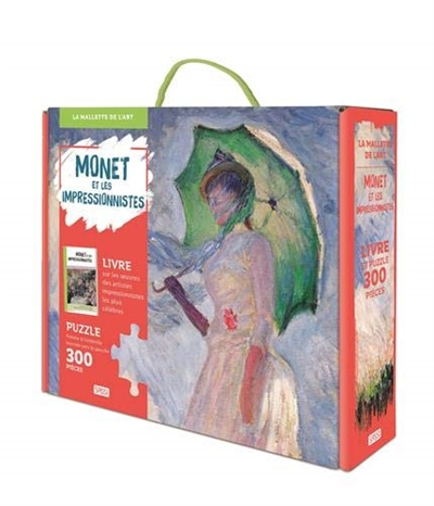 Monet et les impressionnistes : Femme à l'ombrelle tournée vers la gauche