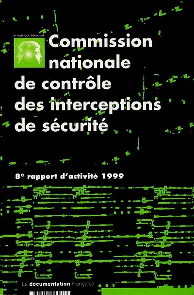 8e rapport d'activité : année 1999