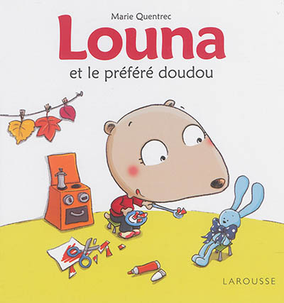 Louna et le préféré doudou