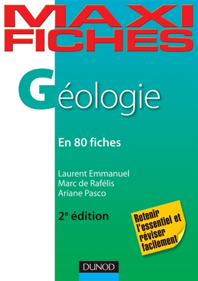 Maxi fiches de géologie : en 80 fiches