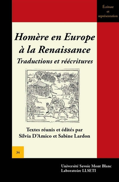 Homère en Europe à la Renaissance : traductions et réécritures