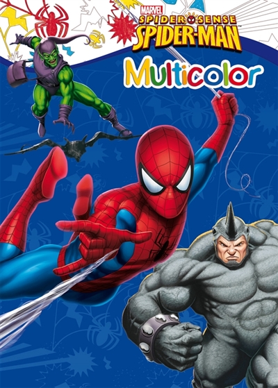 Spiderman, multicolor