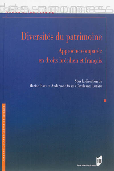 diversités du patrimoine : approche comparée en droits brésilien et français