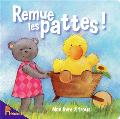 Remue les pattes ! : mon livre à trous