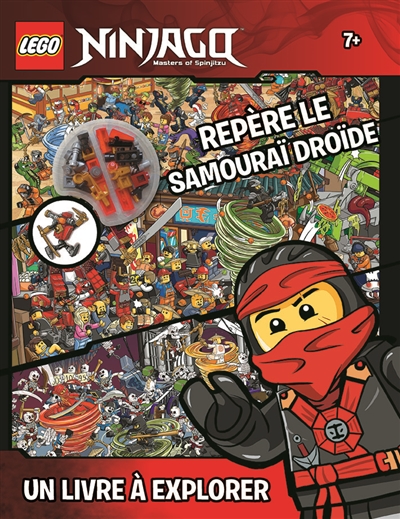 Lego Ninjago : masters of Spinjitzu. Repère le samouraï droïde : un livre à explorer