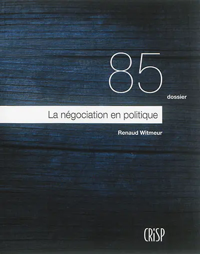 La négociation en politique