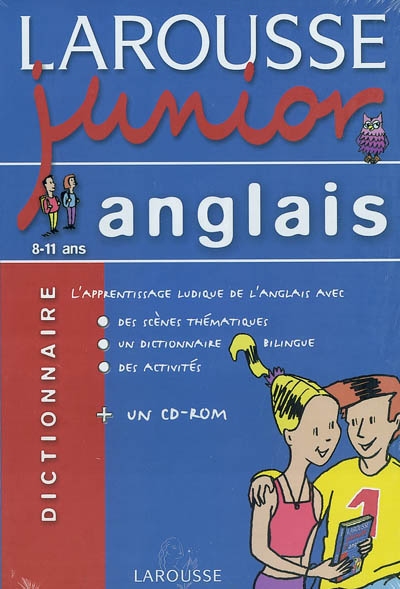 Anglais, dictionnaire, 8-11 ans