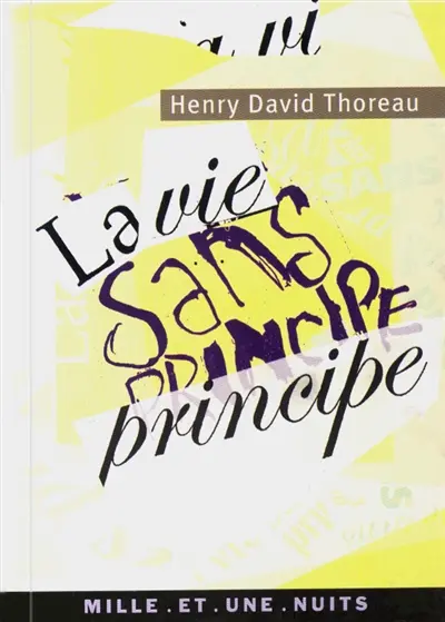 La vie sans principe
