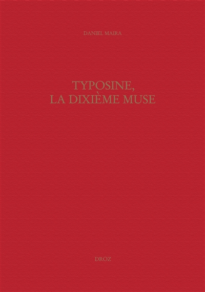 Typosine, la dixième muse : formes éditoriales des canzonieri français, 1544-1560