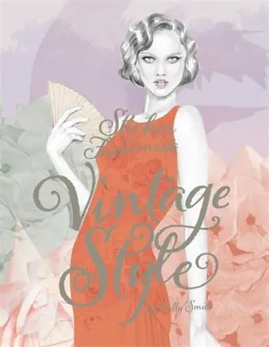 Sticker Fashionista Vintage Style