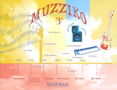 Muzziko 3e : percevoir, produire