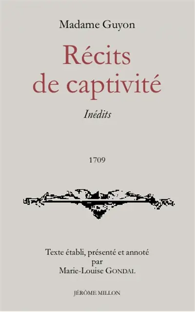 Récits des prisons