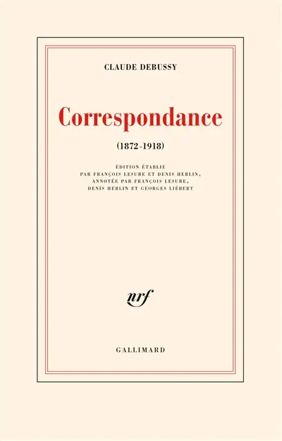 Correspondance : 1872-1918