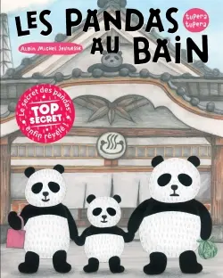 Les pandas au bain