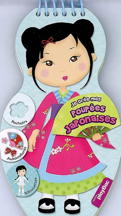 Je crée mes poupées japonaises