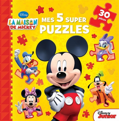 La maison de Mickey : mes 5 super puzzles